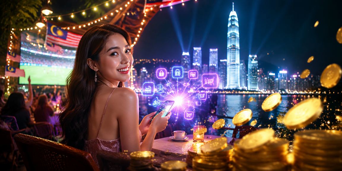 Pemain Malaysia mengakses jackpot kasino dalam talian ssni901 melalui telefon bimbit di Kuala Lumpur
